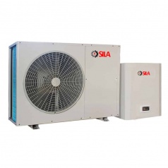 Тепловой насос SILA  AS-9,6 I-EVI (HC) Воздух-Вода, Сплит система. Инверторный