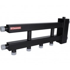 Коллектор (дублер рядный) Rommer RDG-0060-014023  с гидроразделителем на 2+1 контура до 60 кВт