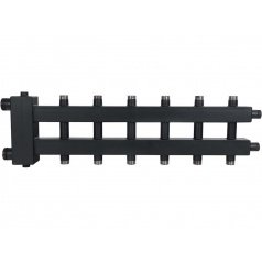 Коллектор (дублер компакт) Rommer RDG-0018-024037 с гидроразделителем на 3+3+1 контура