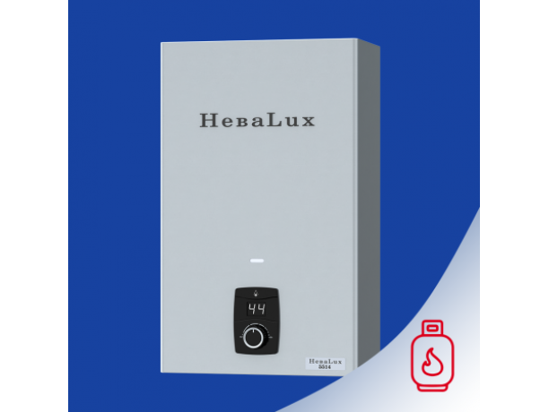 Колонка газовая Neva Lux 5514 (серебро)